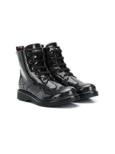 Tommy Hilfiger Junior ботинки с блестками T4A530446