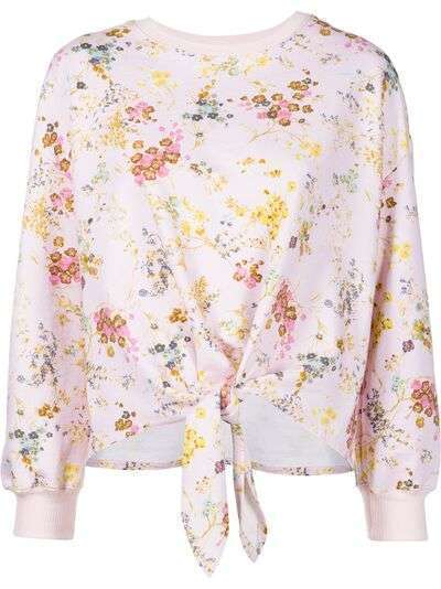 Cinq A Sept пуловер Sakura с цветочным принтом