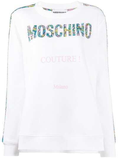 Moschino толстовка с логотипом