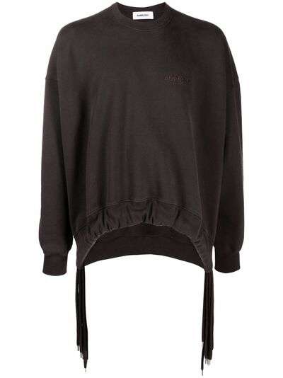 AMBUSH MULTICORD CREWNECK CHOCOLATE TORTE CHOCO