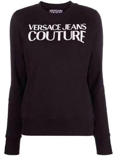 Versace Jeans Couture толстовка с круглым вырезом и логотипом