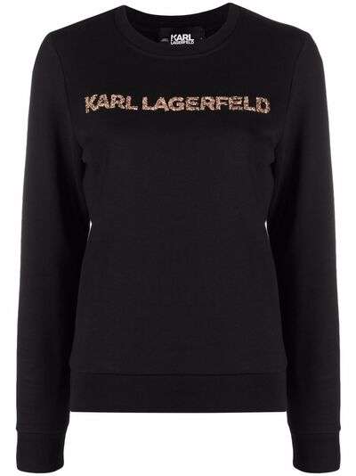 Karl Lagerfeld толстовка Kandy Krush с логотипом