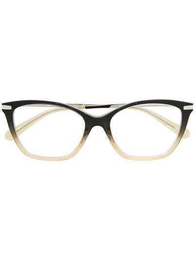 Love Moschino очки в оправе 'кошачий глаз' с эффектом градиента
