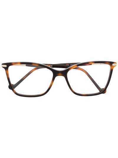 LIU JO очки в квадратной оправе черепаховой расцветки