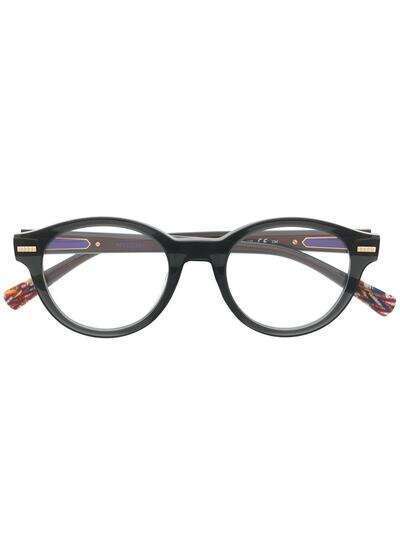 MISSONI EYEWEAR очки в круглой оправе