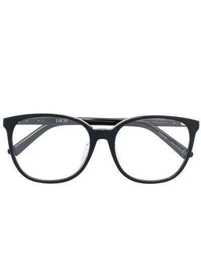 Dior Eyewear очки Spirit в оправе 'кошачий глаз'