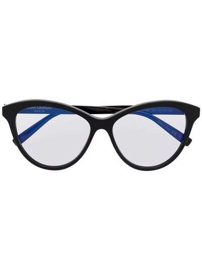 Saint Laurent Eyewear очки SL456 в оправе 'кошачий глаз'