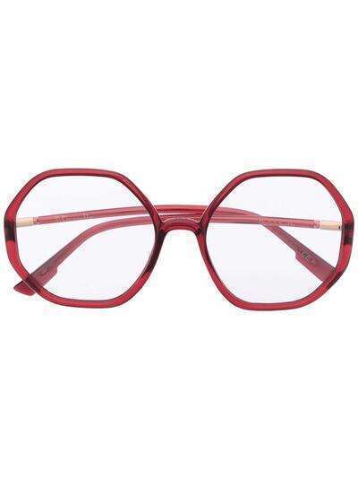 Dior Eyewear очки в геометричной оправе