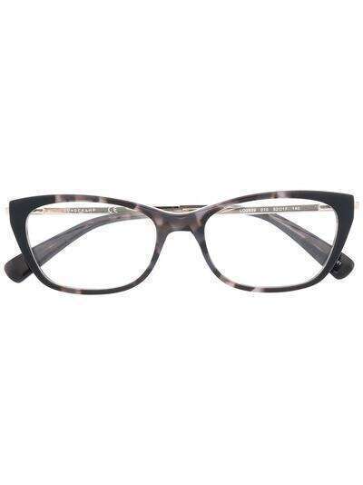 Longchamp очки в оправе 'кошачий глаз' черепаховой расцветки