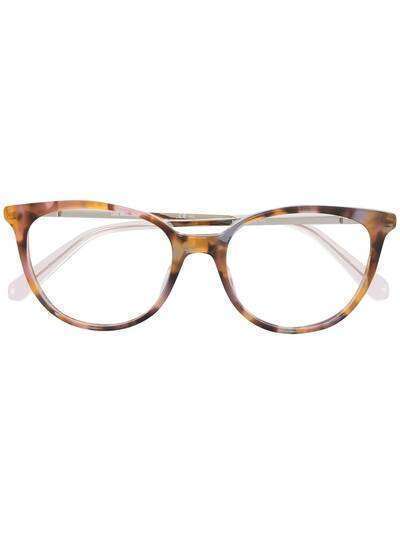 Love Moschino очки в оправе 'кошачий глаз' черепаховой расцветки