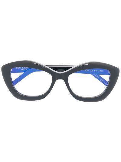 Saint Laurent Eyewear очки SL68 в оправе 'кошачий глаз'