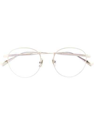 Chopard Eyewear очки в круглой оправе с логотипом