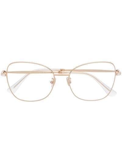 Jimmy Choo Eyewear очки в оправе 'кошачий глаз'