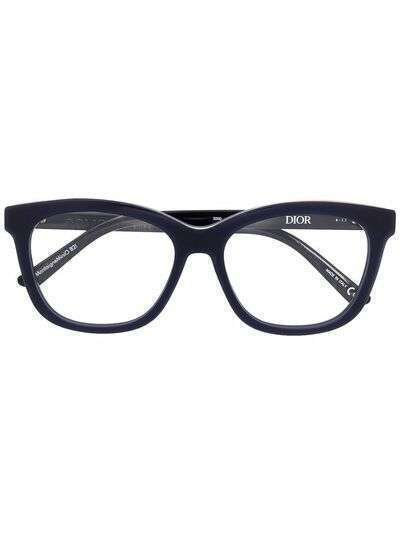 Dior Eyewear очки 30Montaigne в оправе 'кошачий глаз'