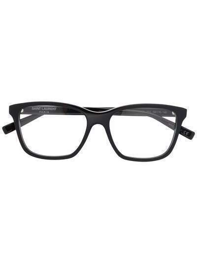 Saint Laurent Eyewear очки в квадратной оправе