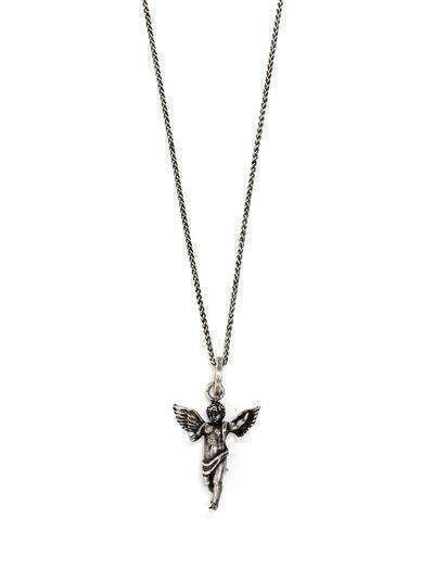 Saint Laurent Angel pendant necklace