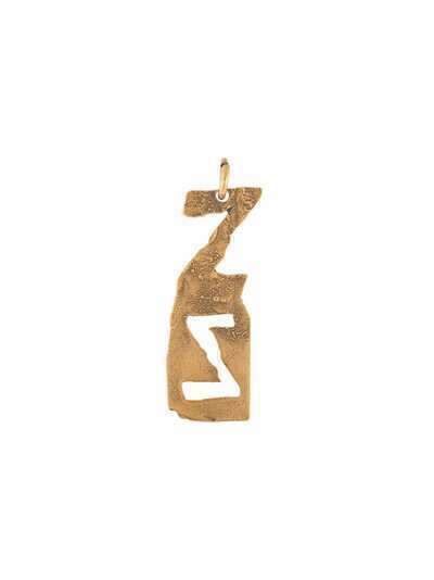Acne Studios подвеска в форме буквы Z