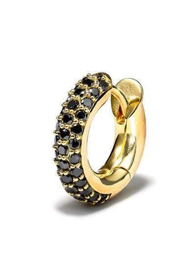 Spinelli Kilcollin серьга-кольцо из желтого золота с бриллиантами