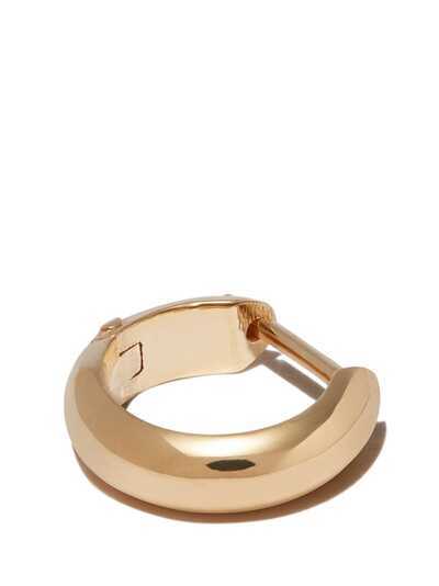 Lizzie Mandler Fine Jewelry серьги-кольца из желтого золота