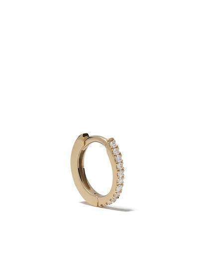White Bird золотая серьга-кольцо Margot с бриллиантами