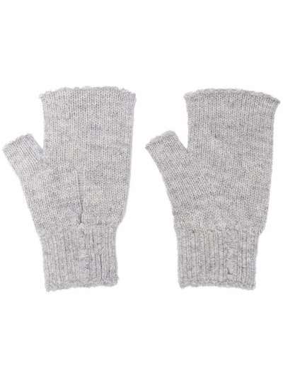 Maison Margiela one-finger wool gloves