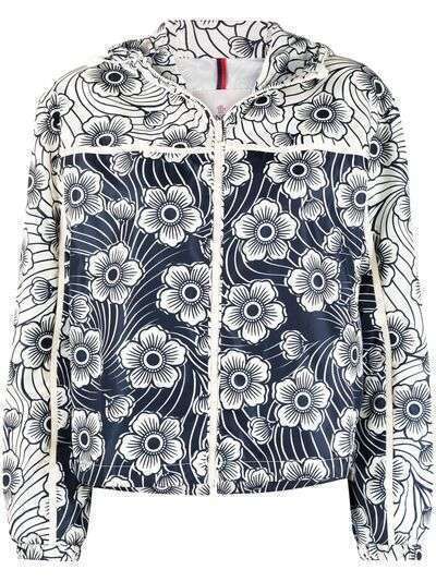 Moncler куртка Keragan с цветочным принтом