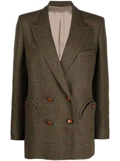 Blazé Milano double-breasted checked blazer