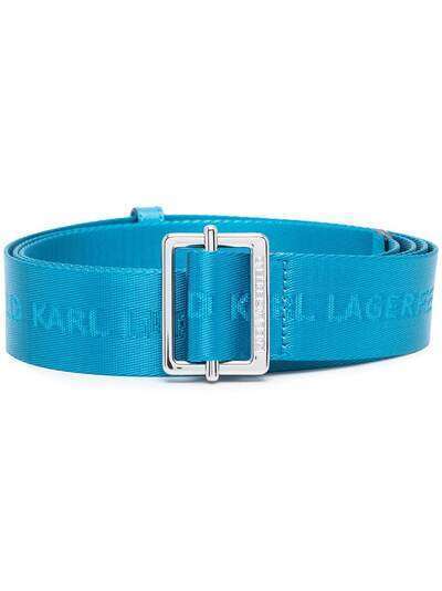 Karl Lagerfeld ремень K/webbing с тисненым логотипом