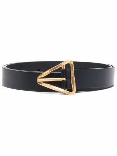 Bottega Veneta triangle buckle belt