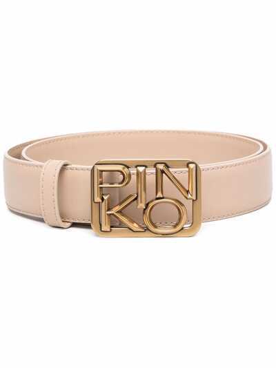 Pinko ремень с пряжкой-логотипом