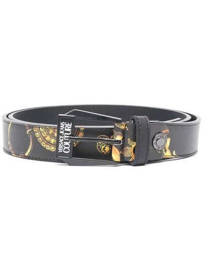 Versace Jeans Couture Barocco print belt