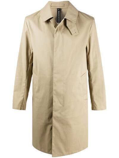 Mackintosh однобортное пальто MANCHESTER