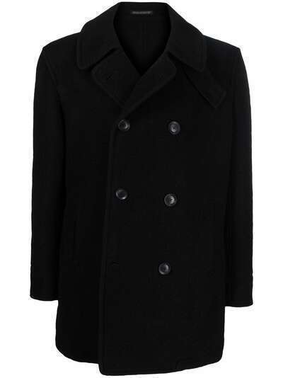 Yohji Yamamoto короткое двубортное пальто