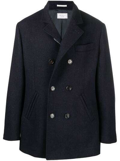 Brunello Cucinelli короткое двубортное пальто