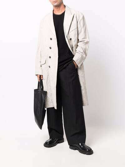 Ziggy Chen double-breasted trench coat