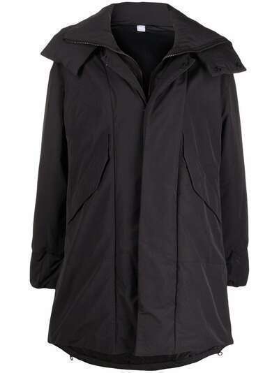 Y-3 hooded down-padded coat