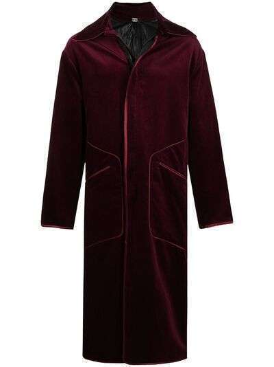 Boramy Viguier велюровое пальто