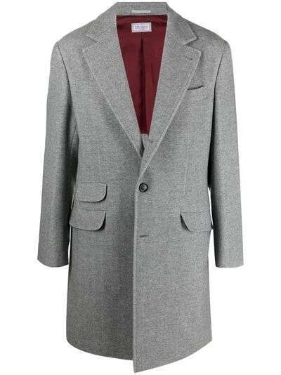 Brunello Cucinelli однобортное пальто длины миди