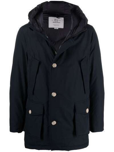 Woolrich пуховик с капюшоном