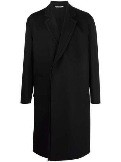 Valentino однобортное пальто длины миди