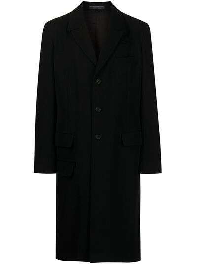 Yohji Yamamoto шерстяное пальто