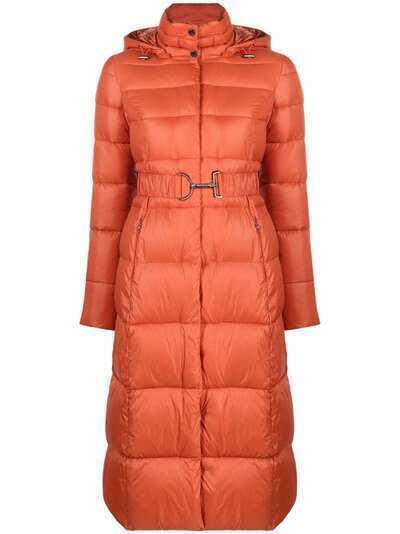 Patrizia Pepe fitted-waist padded coat