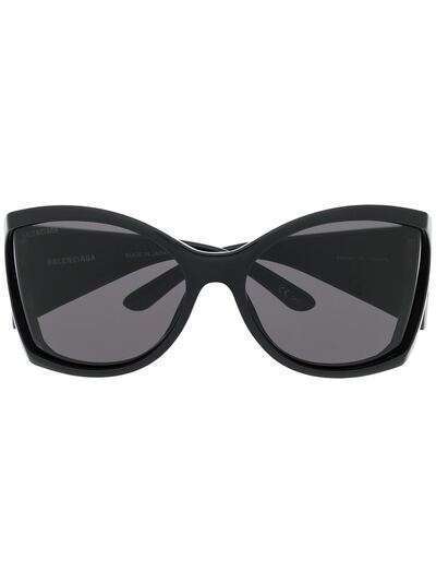 Balenciaga солнцезащитные очки в оправе 'бабочка'