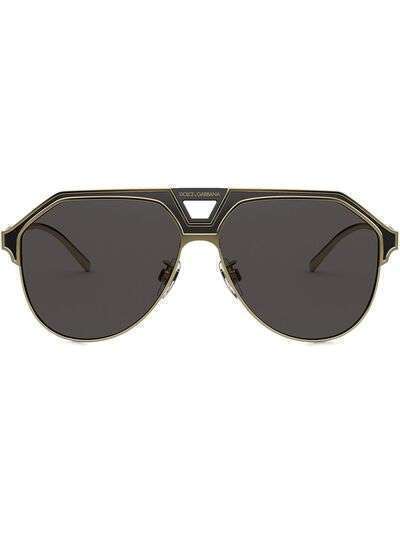 Dolce & Gabbana Eyewear солнцезащитные очки-авиаторы Miami
