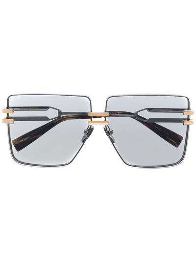 Balmain Eyewear массивные солнцезащитные очки