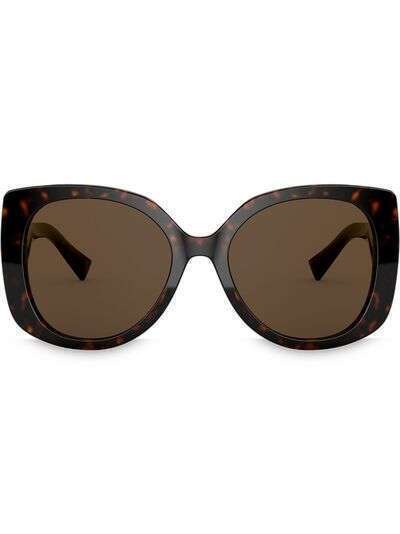 Versace Eyewear солнцезащитные очки Medusa Icon в квадратной оправе