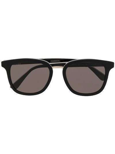 Gucci Eyewear солнцезащитные очки с полоской Web