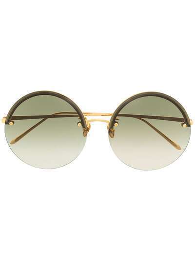 Linda Farrow солнцезащитные очки Adrienne с градиентными линзами