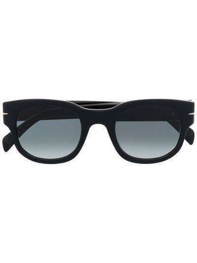 Eyewear by David Beckham солнцезащитные очки в трапециевидной оправе