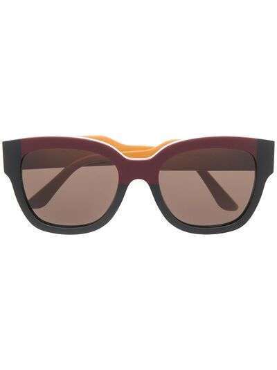 Marni Eyewear солнцезащитные очки трапециевидной формы